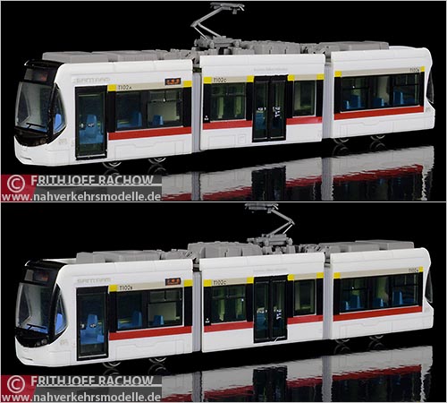 Tomytec Strassenbahnmodell Alna Sharyo Typ T 100 Toyama Chihou Railway