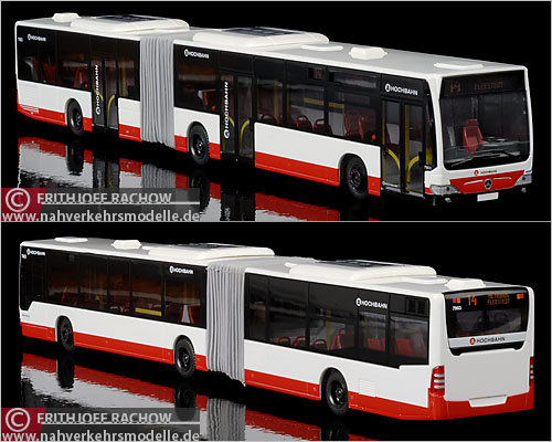 Rietze MB O530G Citaro Hochbahn Hamburg Busmodell Modellbus Modellbusse Busmodelle
