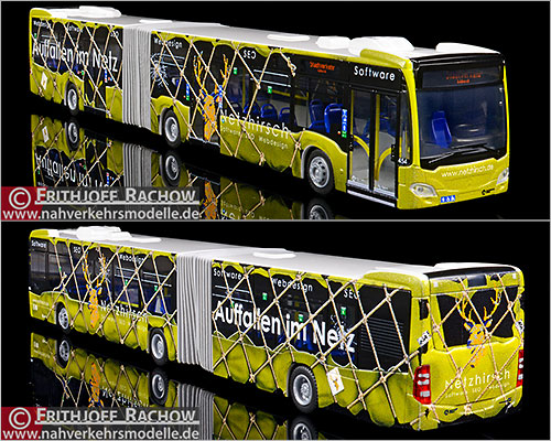 Rietze Busmodell Artikel 69581 Mercedes-Benz Citaro G 2012 Stadtverkehr Lbeck