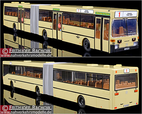 Rietze Busmodell Artikel 69842 Sondermodell Mercedes-Benz O 405 G Stadtwerke Lbeck