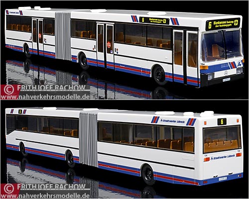 Rietze Bus-Sondermodell Mercedes-Benz O 405 G Stadtwerke Lbeck G m b H