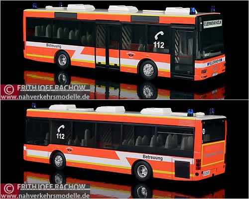 v k modelle Busmodell Artikel 09411 M A M Gppel N M 223.2 Feuerwehr Kln Betreuungsbus M Bus 7