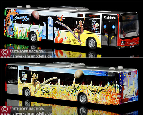 Rietze MAN Lions City Rheinbahn Dsseldorf Ratingen Modellbus Busmodell Modellbusse Busmodelle