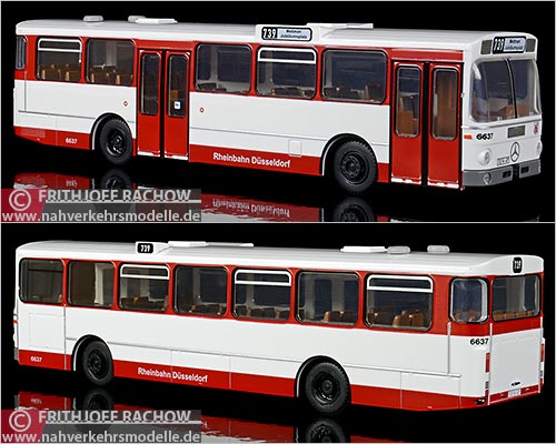 Rietze Busmodell Artikel 74304 Mercedes-Benz O 305 Stlb Rheinbahn A G Dsseldorf