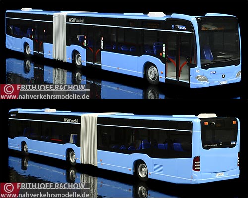 Rietze MB O530G C2 WSW Wuppertal Modellbus Busmodell Modellbusse Busmodelle