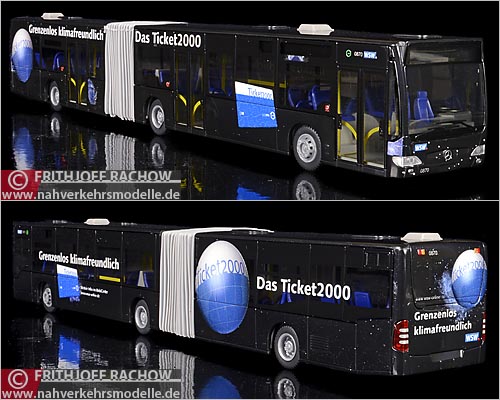 Rietze MB O530G WSW Wuppertal Modellbus Busmodell Modellbusse Busmodelle