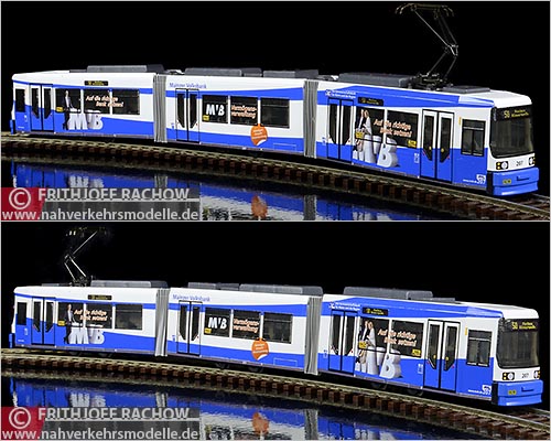 Rietze Linie 8 G m B H Straenbahnmodell Artikel STRA 0 1 0 0 8 M V G Mainz