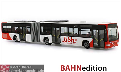 Rietze Busmodell Artikel 67084 Mercedes-Benz O 530 Citaro G E 4 Facelift Bahn Bus Hochstift