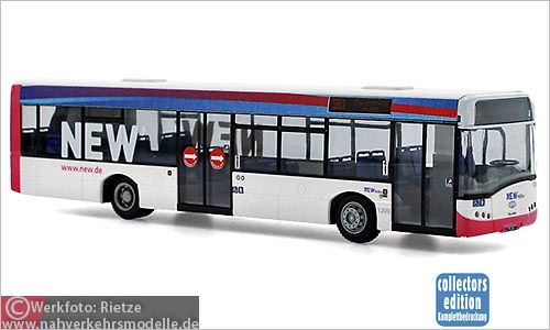 Rietze Busmodell Artikel 65962 Solaris U 12 New Bus Mnchengladbach