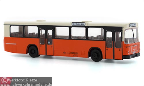 Rietze Busmodell Artikel 72321 M A N S L 200 Vestische Straenbahnen G m b H