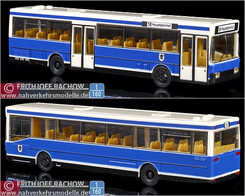 MINITRIX Busmodell Artikel 65405 Mercedes-Benz O 405 Mnchner Verkehrsgesellschaft M V G