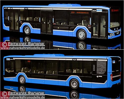 Rietze Busmodell Artikel 75304 M A N Lions City 12 2018 Mnchner Verkehrsgesellschaft M V G