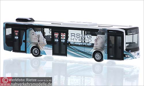 Rietze Busmodell Artikel 75312 M A N Lions City 12 2018 Hybrid Troisdorf