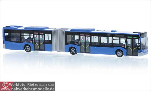 Rietze Busmodell Artikel 73672 Mercedes-Benz Citaro G 2015 Gttinger Verkehrsbetriebe